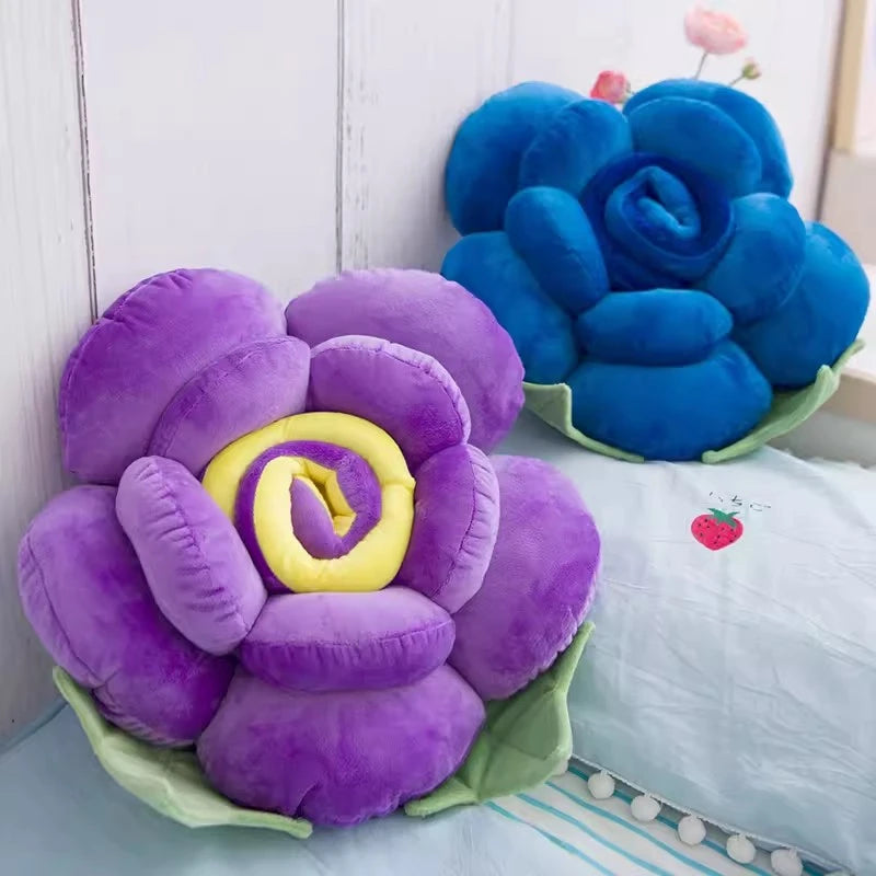 Rosenblume Kissen – Plüschdesign – Perfektes Geschenk
