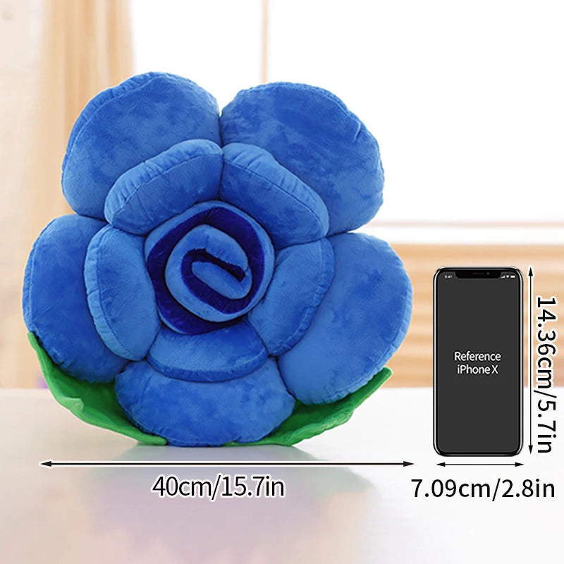 Rosenblume Kissen – Plüschdesign – Perfektes Geschenk