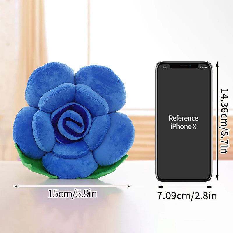 Rosenblume Kissen – Plüschdesign – Perfektes Geschenk