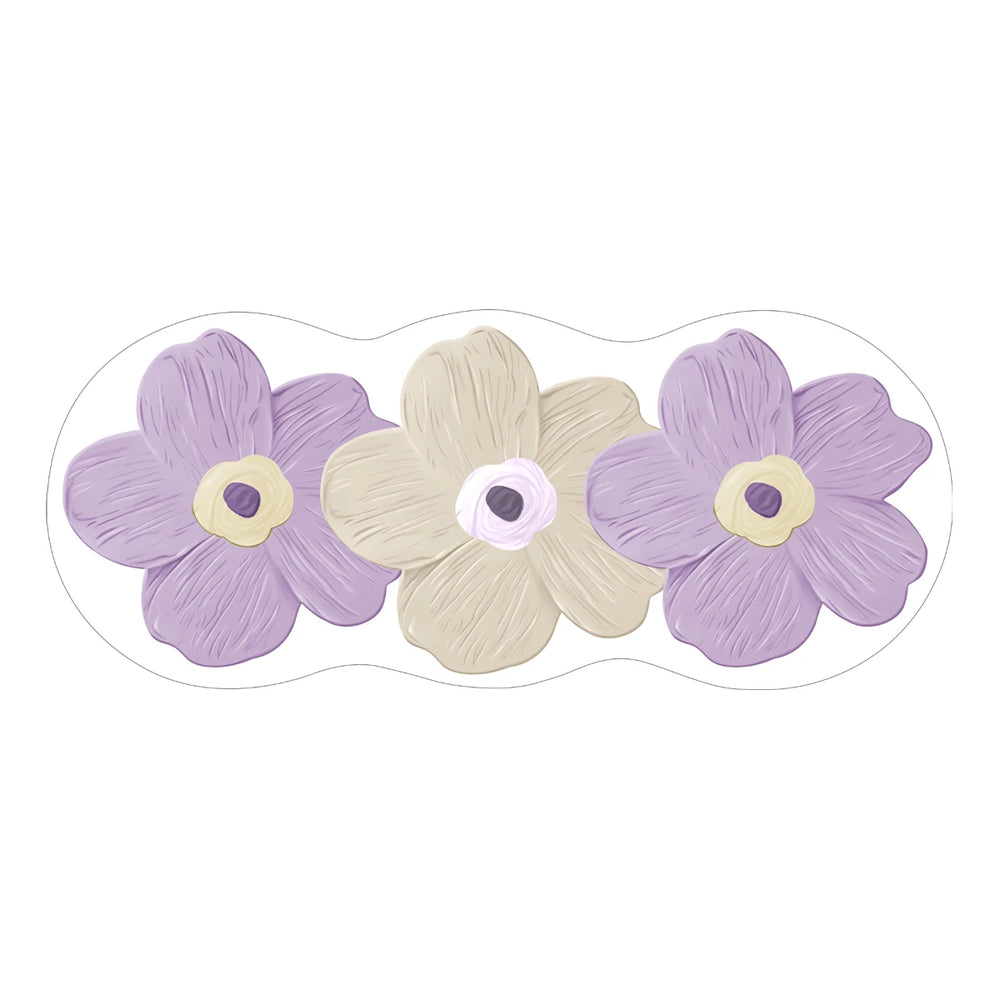 Weicher Rosenteppich aus Polyester in Pink, rechteckig im japanischen Stil, Grösse: 90x210 cm