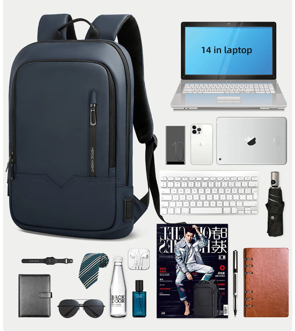 Rucksack – Wasserdichtes Oxford – USB-Laden 15.6 Zoll