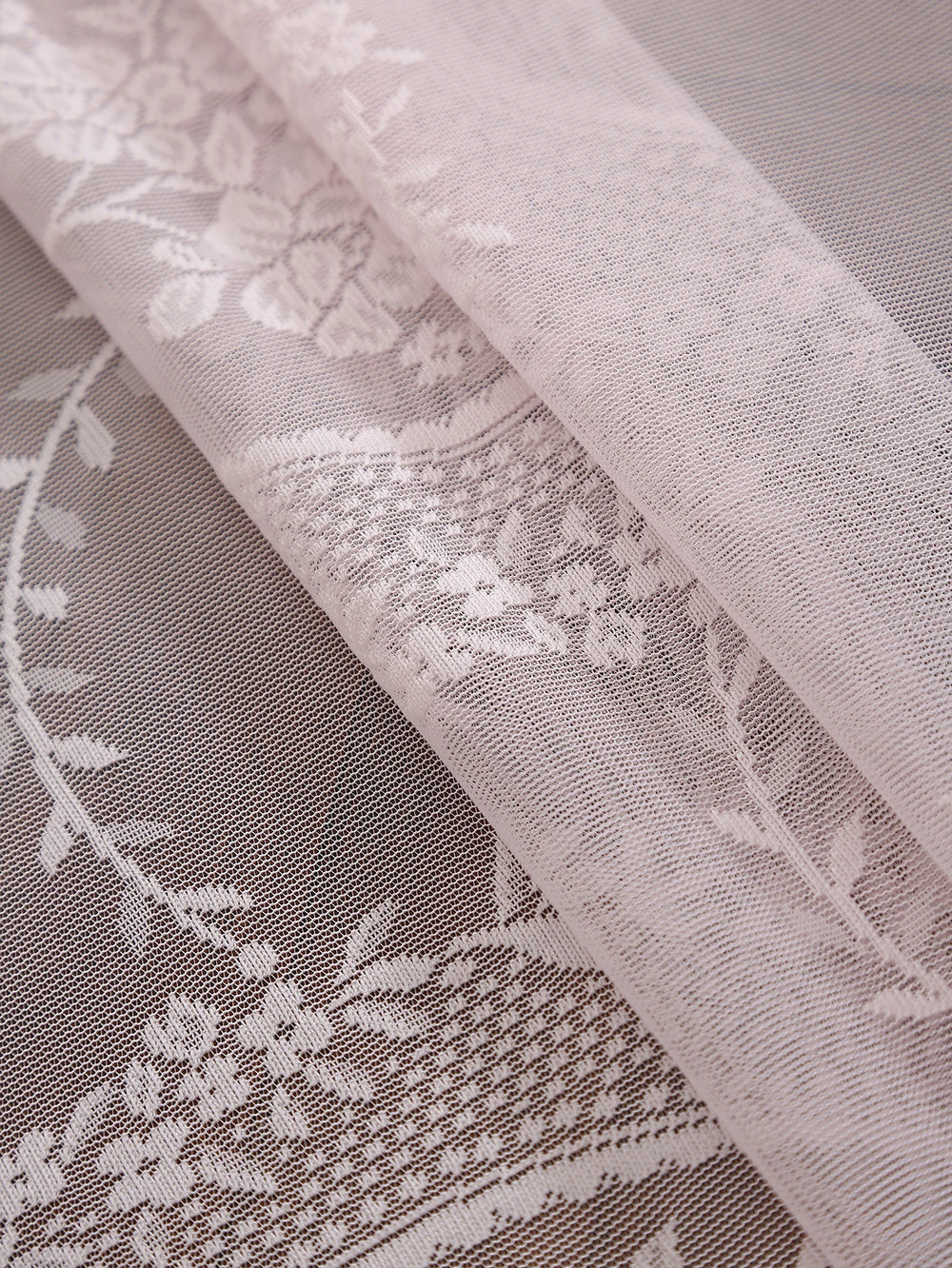 Rustikale Florale Spitzentischdecke – Koreanischer Stil – 140x240cm