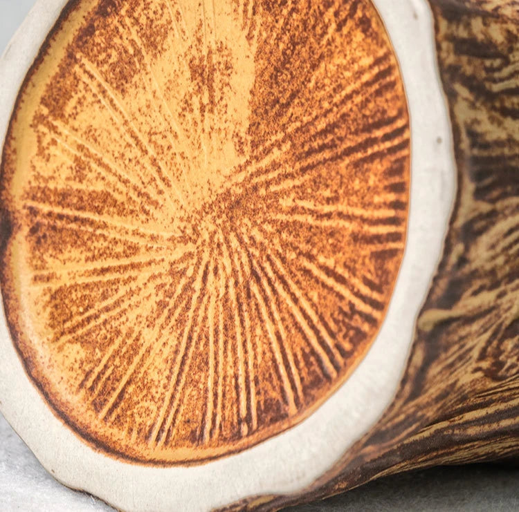 Rustikale Kaffeetasse – Retro Keramik Design – 225ml