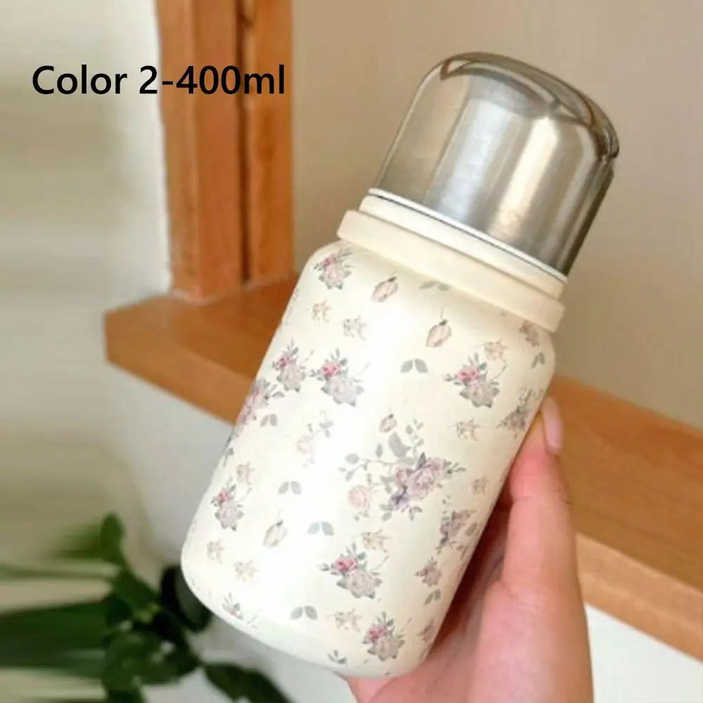 Edelstahl Trinkflasche – Isoliertes Schlankes Design – 19x8 cm / 22x8 cm