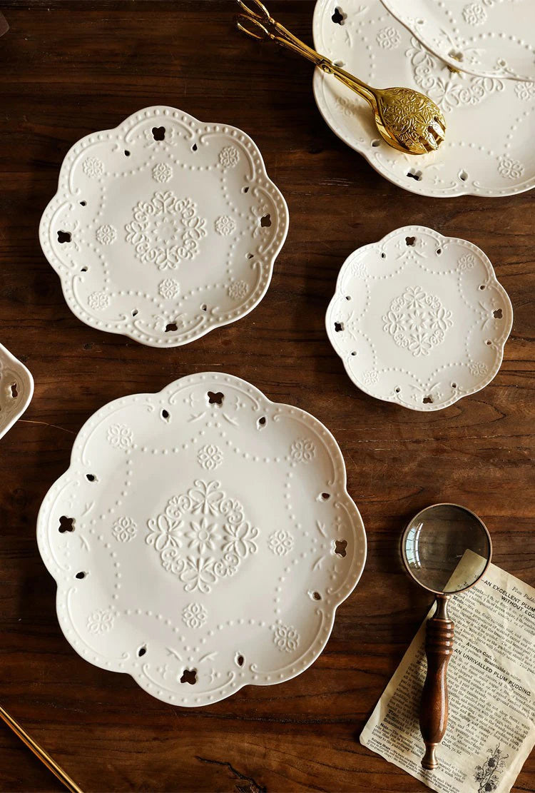 Keramik Dim Sum Teller – Europäisch - Hotelgebrauch