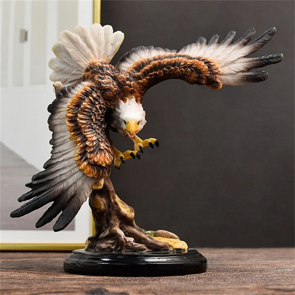 Tier Skulptur – Adler Design – Harz, 18.5x12x17cm