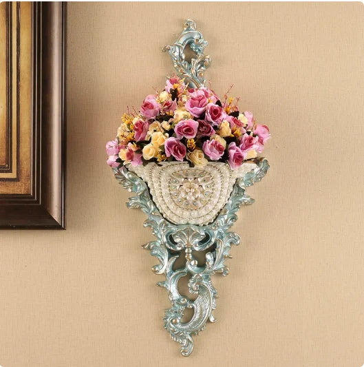 Europäische Wandvase – Resindeko für Hotels