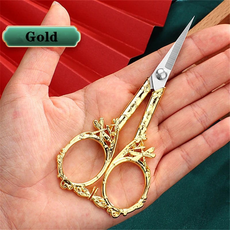 Edelstahl-Schere – Vintage Libellendesign – 12cm