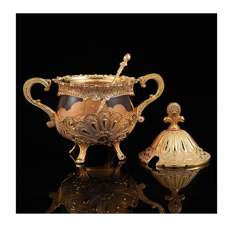 Gewürzglas – Luxus Vergoldeter Edelstahl