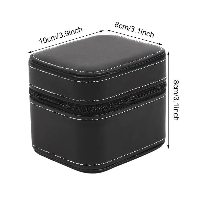 PU Leder Uhrenbox – Stilvolles Display 10x8x8cm