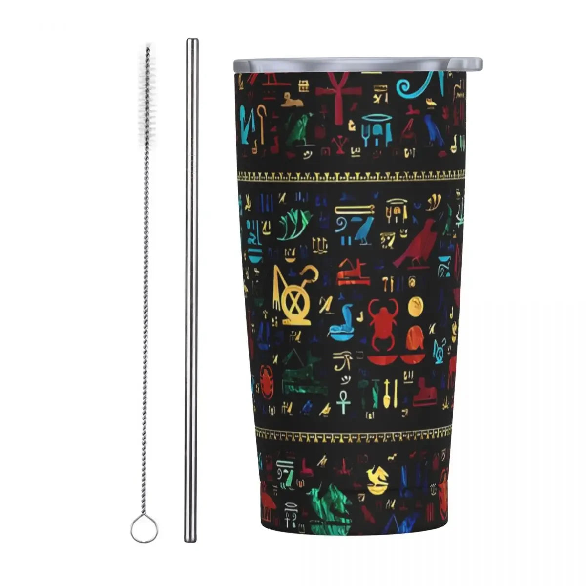 Edelstahlbecher – Kupferkunst Design – Isolierter Becher