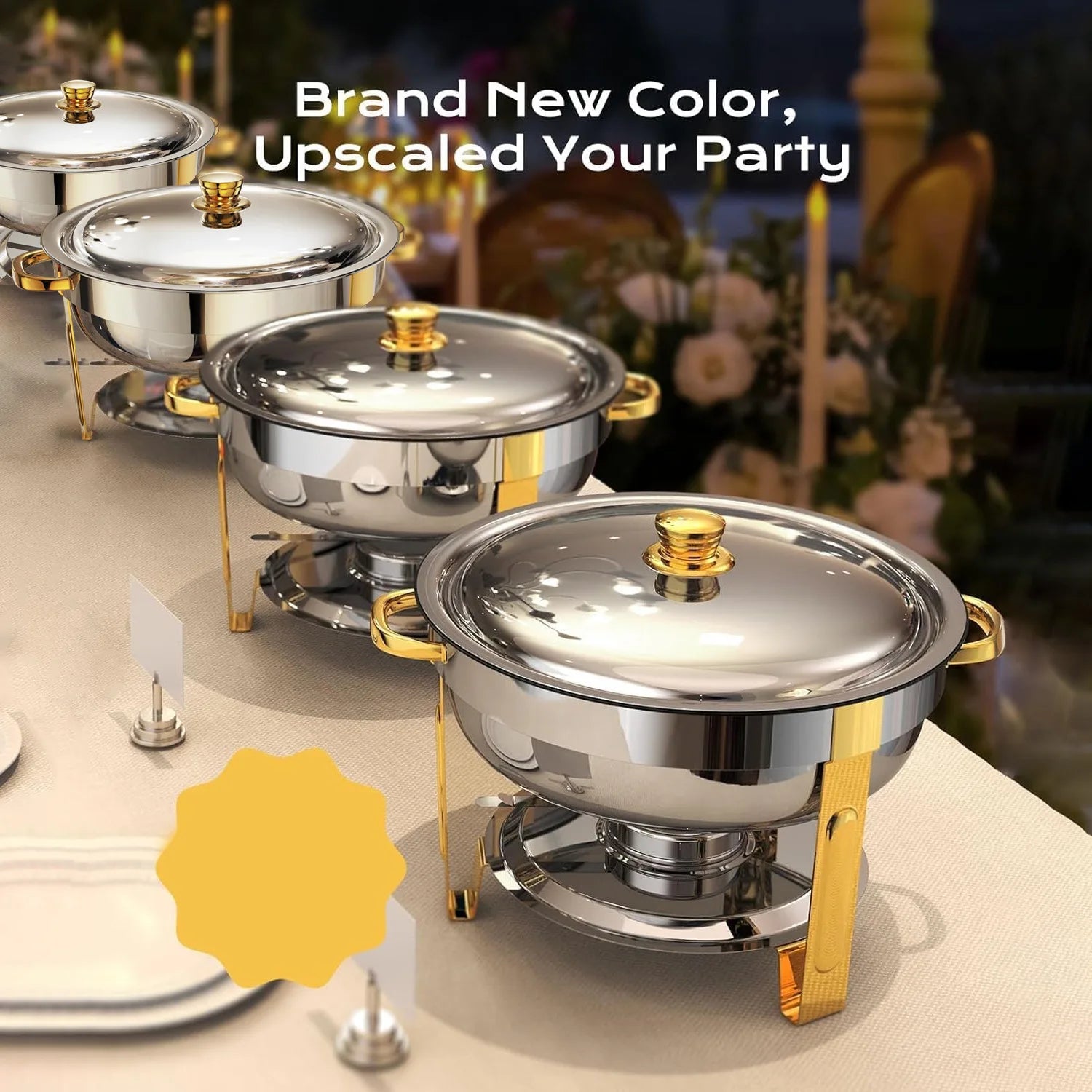 Heizungsgefäss Edelstahl – Gewerbliches Buffetgerät