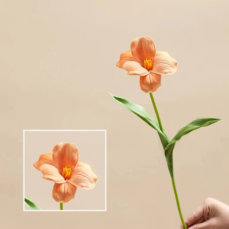 Künstliche Blume – Retro Seide Design – 49 cm Deko