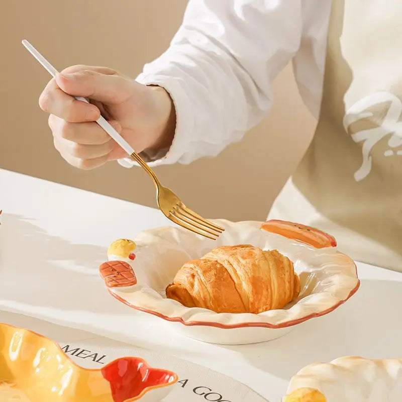 Keramik Schale – Cartoon Design 5.5-Zoll