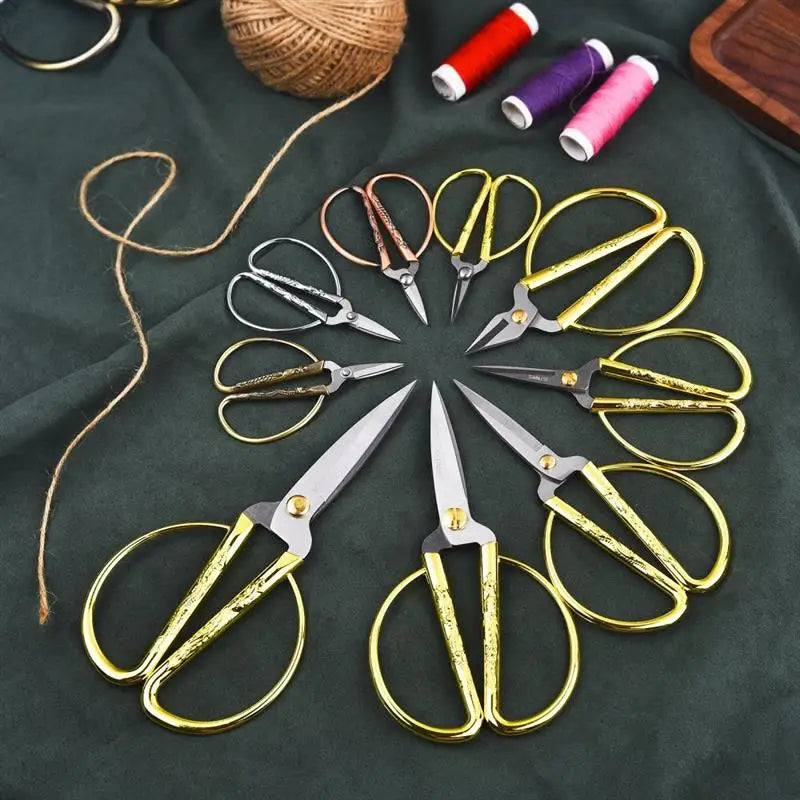 Vintage Edelstahlschere – Für Schneider & Stickerei