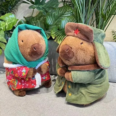 Capybara-Kuscheltier – Militärstil – 25cm