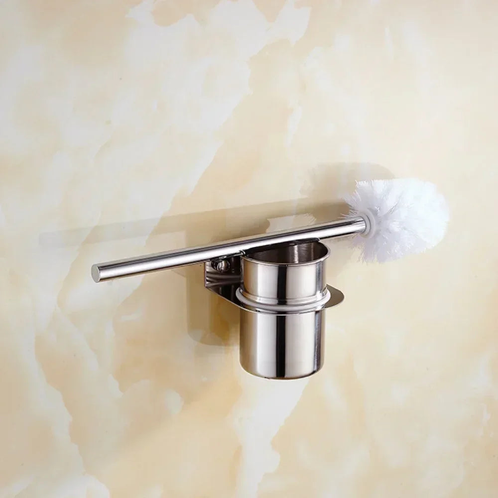 Gold Toilettenbürste – Edelstahl – Wandmontage