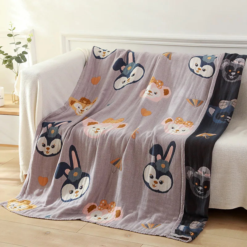 Cartoon Badetuch – Bio-Baumwolle – 120x150 cm