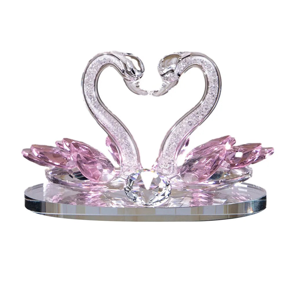 Kristallschwan Deko – Modernes Design – 15*10*8cm