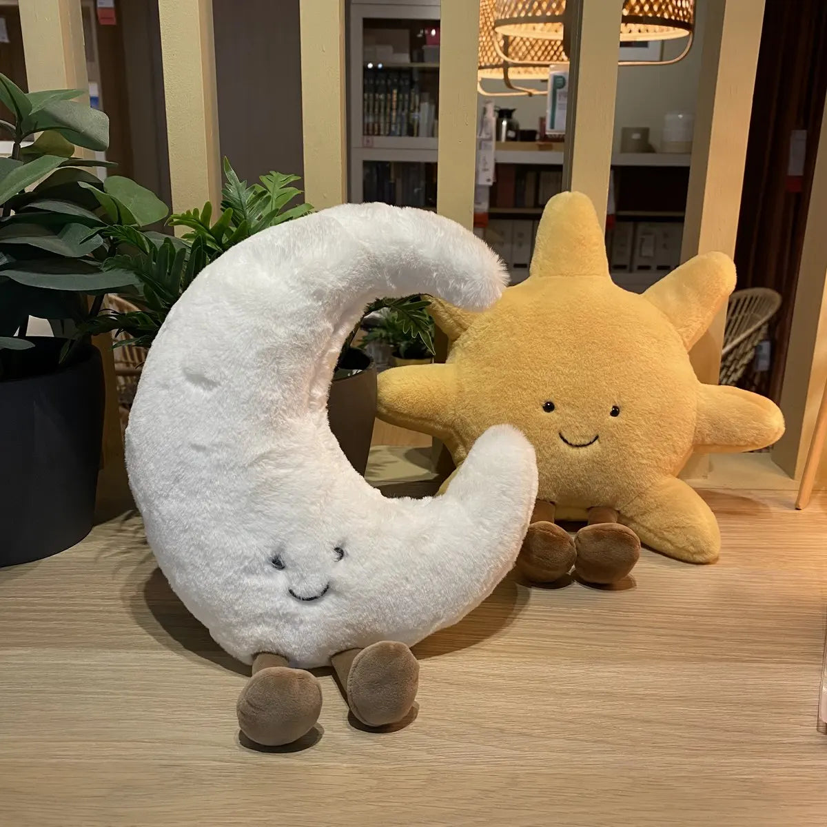 Kawaii Hirsch Kissen – Plüsch Baumwolle Design – Schlafzimmer Deko