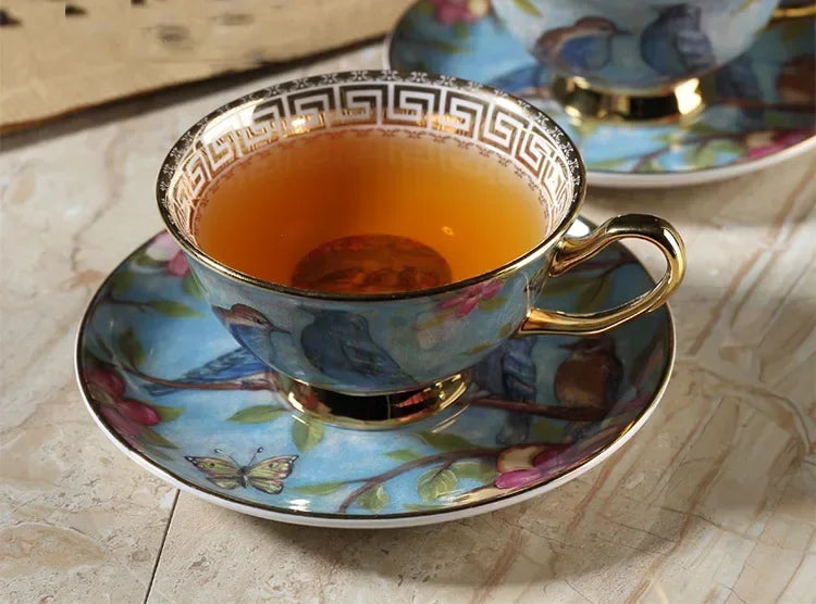 Kaffeeservice – Knochenporzellan – Europäischer Stil