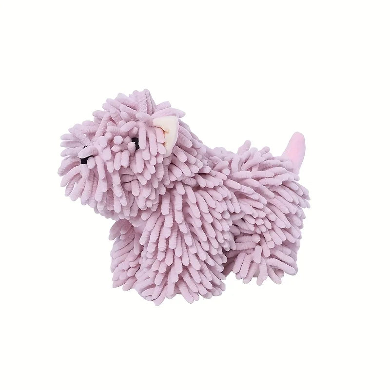 Handtuch – Chenille Cartoon Hundedesign – Küche & Bad
