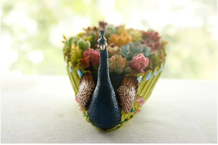 Kreativer Blumentopf – Keramik Resin Design – Tischvase