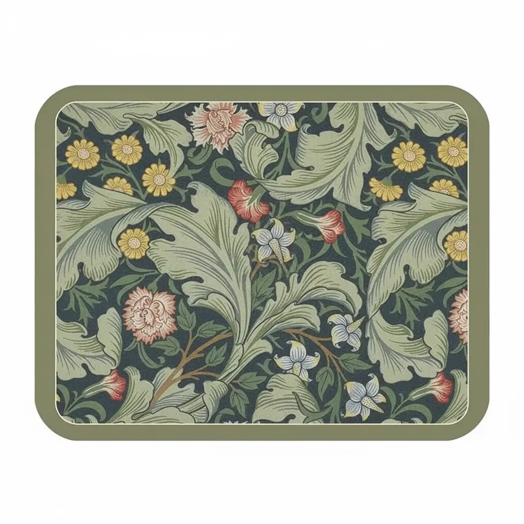 Abtropfmatte Küche – Florales Polyester – 40cmx60cm