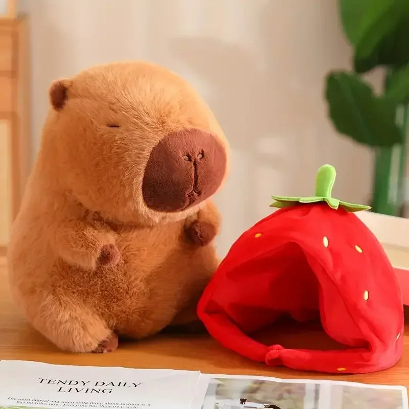 Capybara Plüsch – Weiches Baumwoll-Design – 23cm Höhe