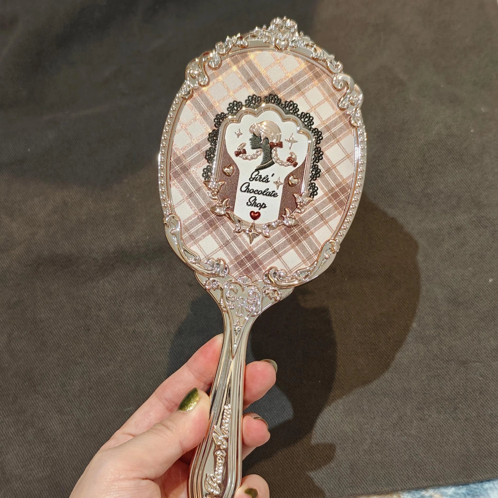 Luxus Schminkspiegel - Rokoko Design - Tragbare Eleganz