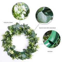 Eukalyptus Kranz – Kreatives Design – Indoor 33cm