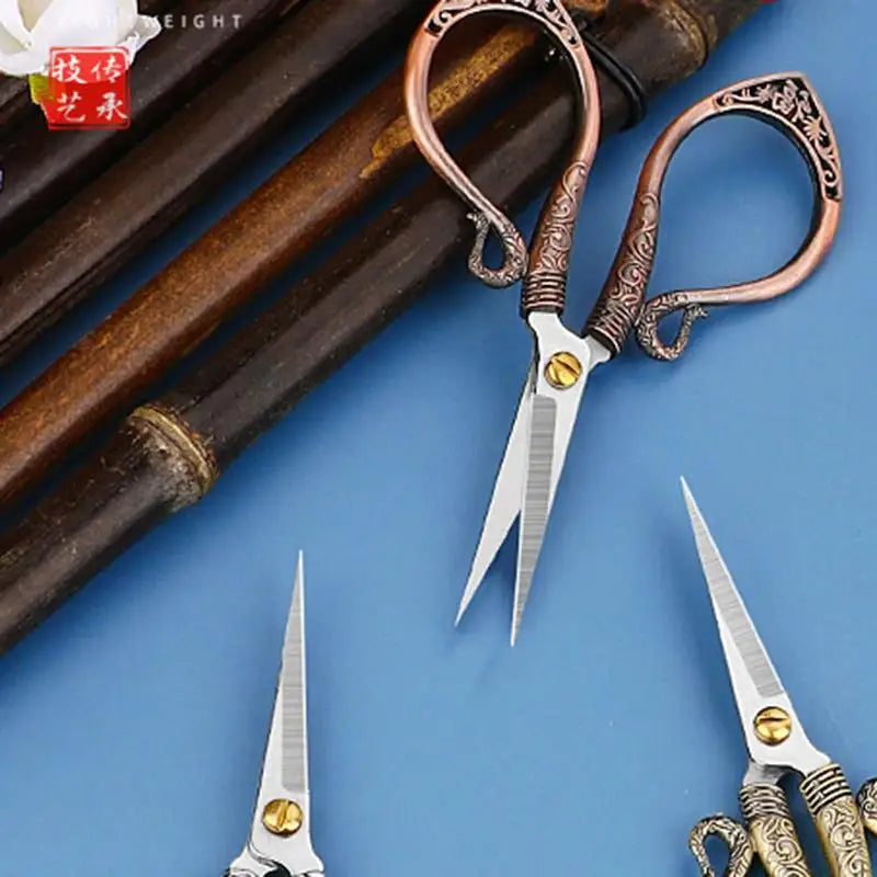 Vintage Edelstahlschere – Für Schneider & Stickerei