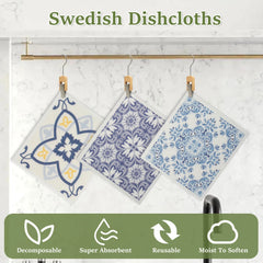 Schwedische Wischtücher – Öko-Design – 17x19.5 cm