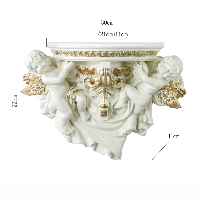 Europäisches Regal aus Harz – 3D Aufkleber Design
