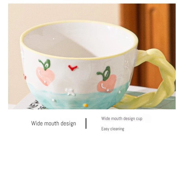 [Anime-Becher] – Keramik/Karton Design – 400ml Volumen