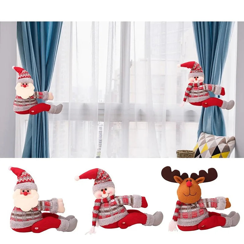 Weihnachtliche Vorhangbänder – Non-Woven Polyester – Festliche Deko