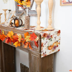 Herbstlicher Kürbisläufer - 100% Polyester - Multi-grösse