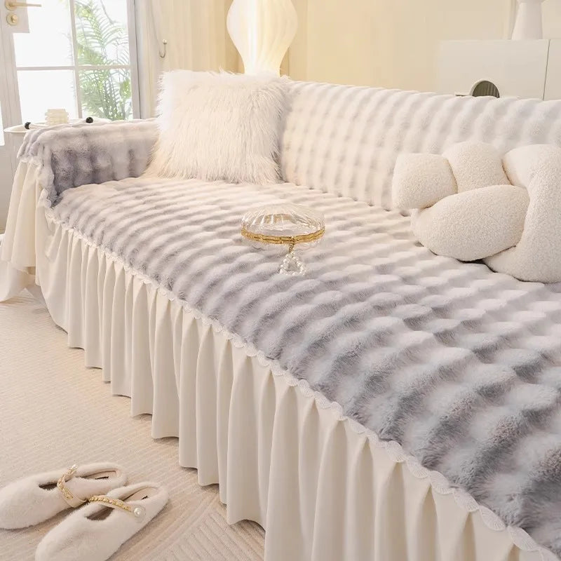 Sofaüberwurf - Jacquard Baumwolle 180X130CM