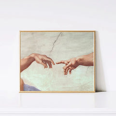 Viktorianisches Leinwand-Porträt – Vintage Stil, 50x70cm