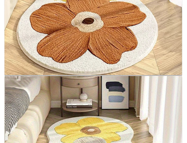 Rosenteppich – Weiche Wilton-Faser – Schlafzimmerdeko