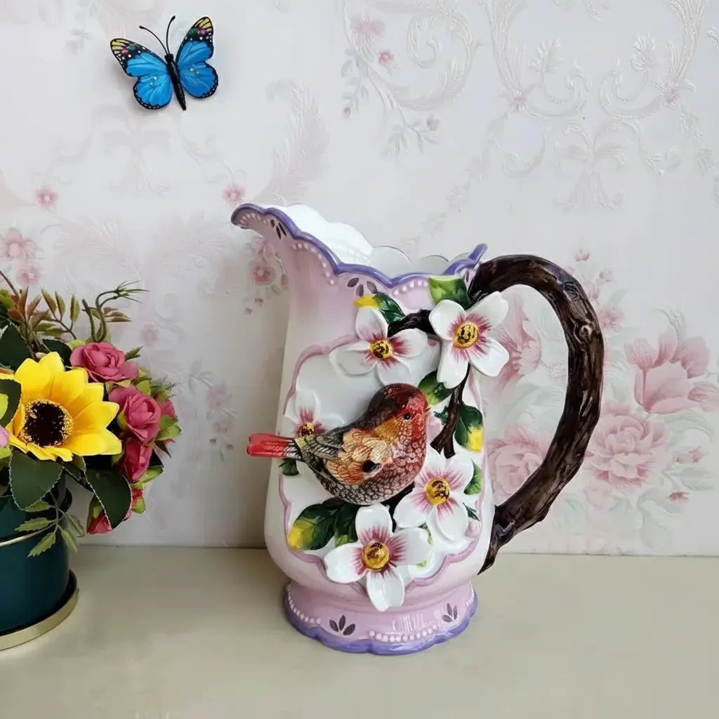 Dekorative Vase – Pastoral Keramikdesign – Tischakzent