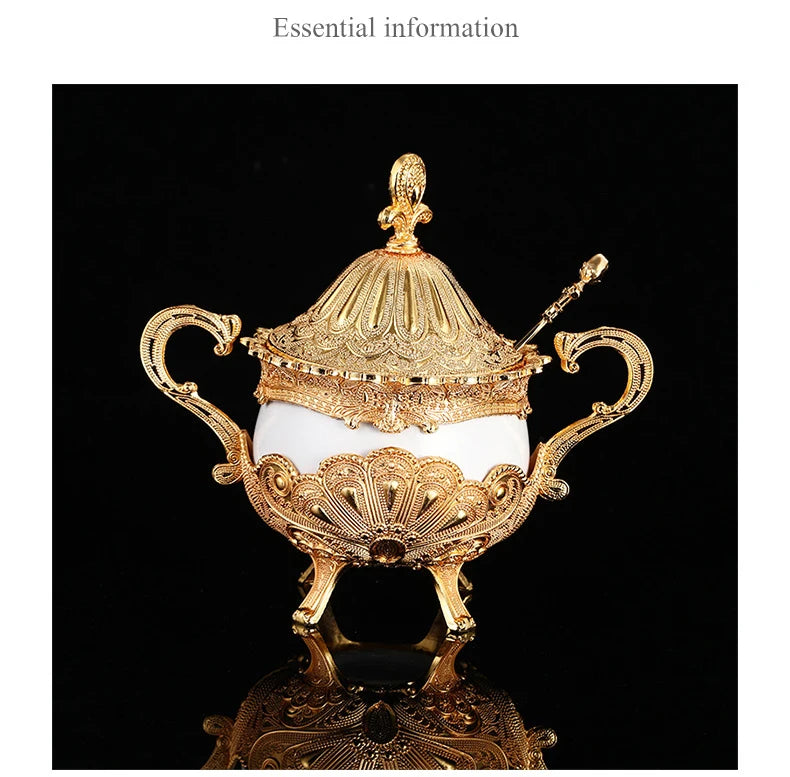 Gewürzglas – Luxus Vergoldeter Edelstahl