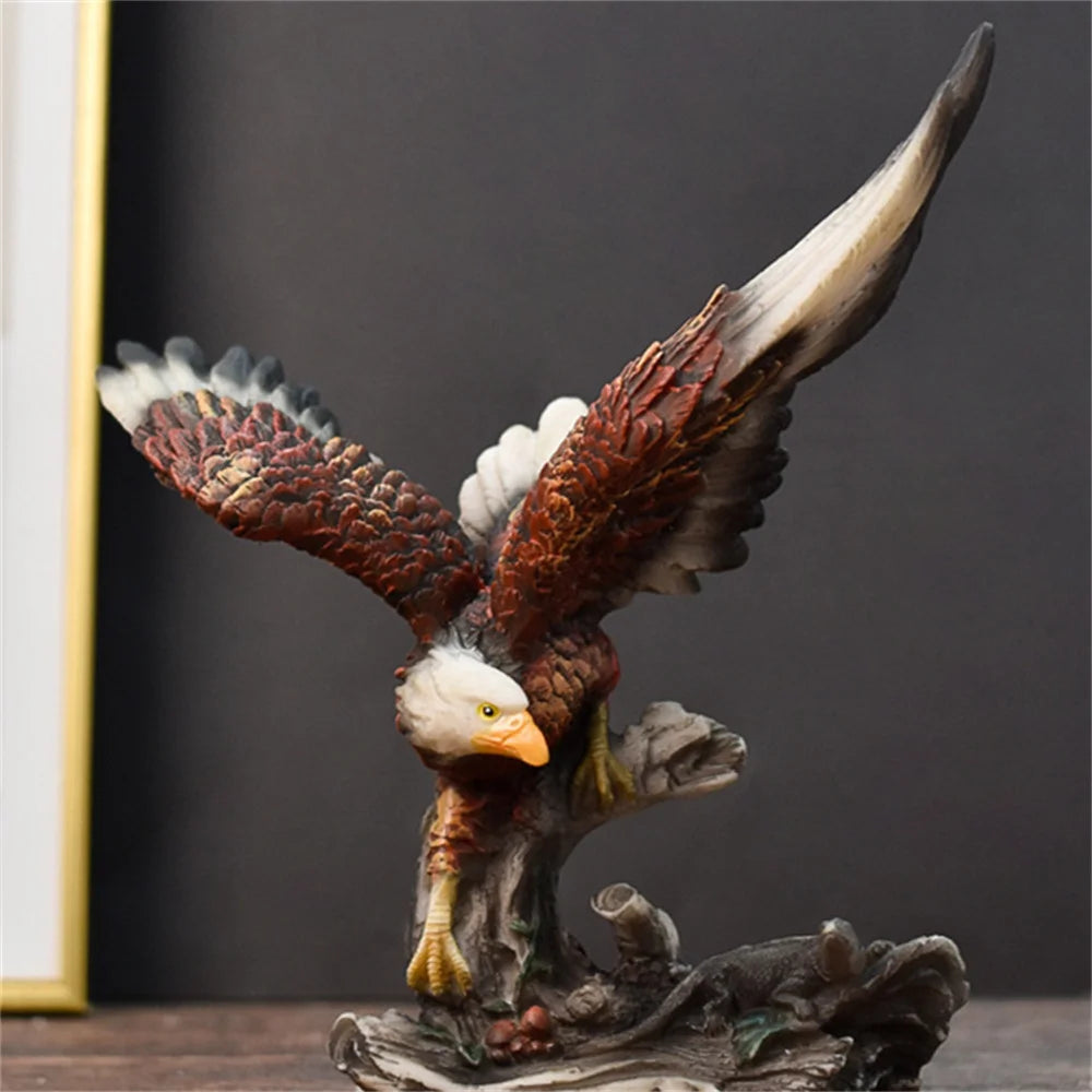 Tier Skulptur – Adler Design – Harz, 18.5x12x17cm