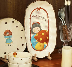 Mushroom Girl Keramikset – Vintage & Umweltfreundlich