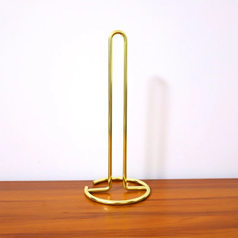 Metall Küchenrollenhalter – Modernes Gold/Roségold Design