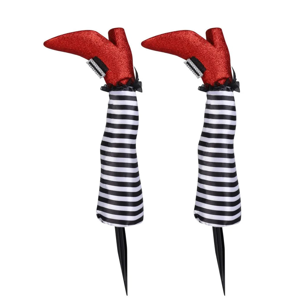 Halloween Hexenbeine Stäbe – Schaumstoff Design Aussen