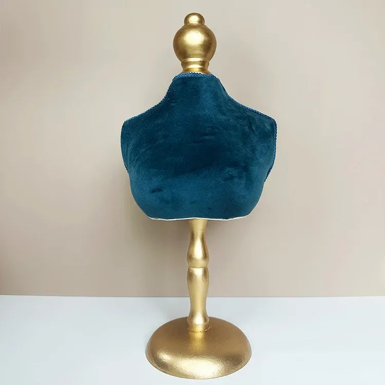 Halsketten Display Ständer – Samt Design – Für Schmuckaufbewahrung