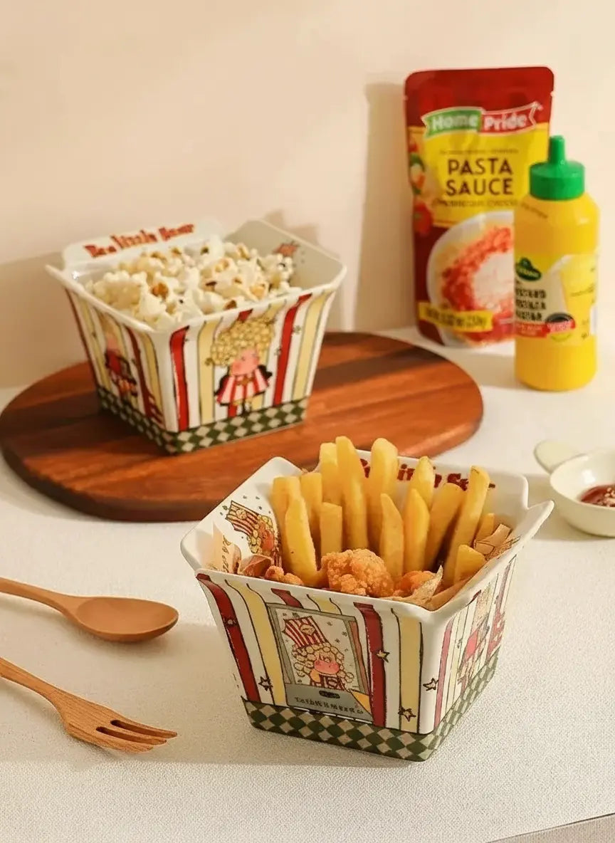 Keramik Snackschüssel – Süsses Frucht-Design