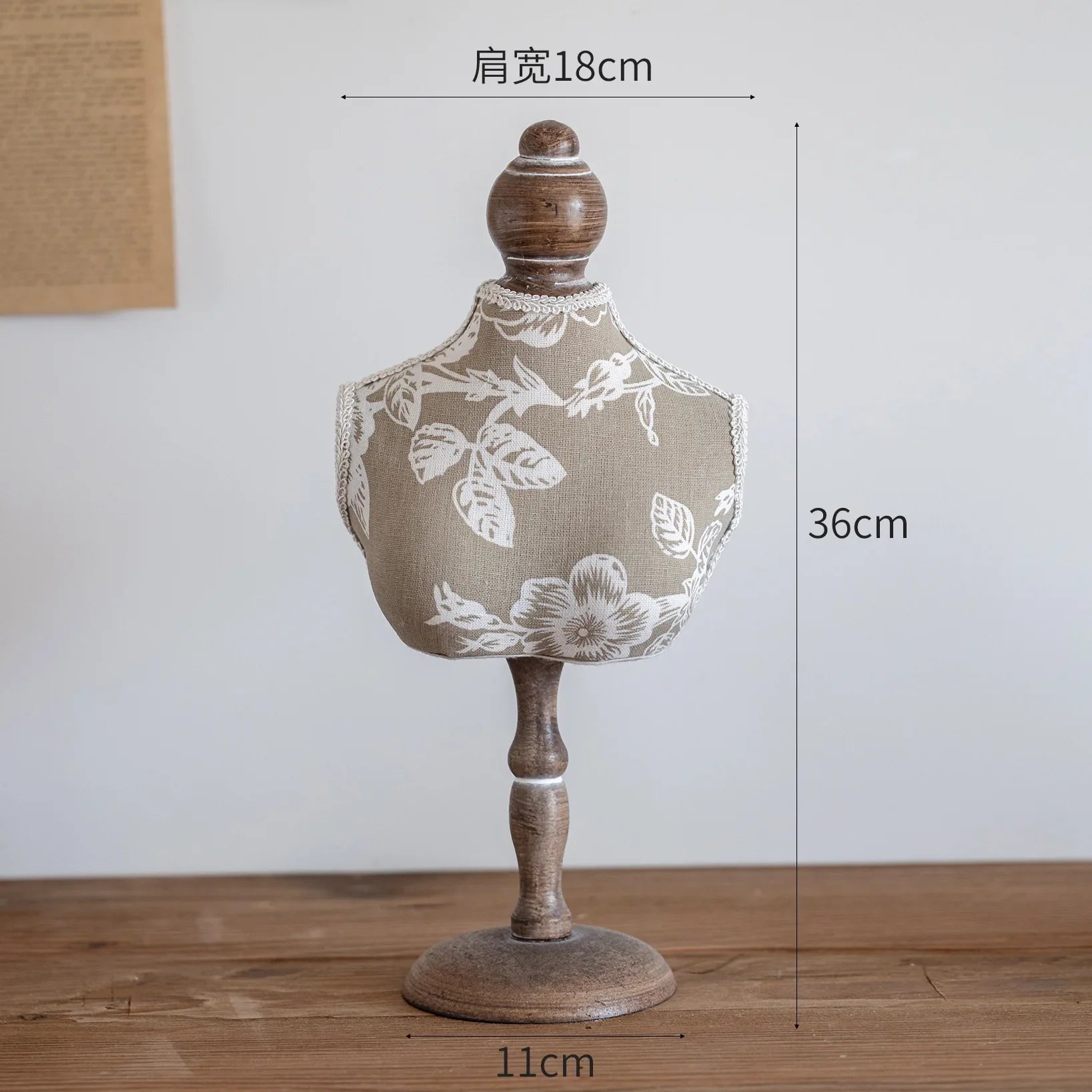 Halsketten Display Ständer – Samt Design – Für Schmuckaufbewahrung