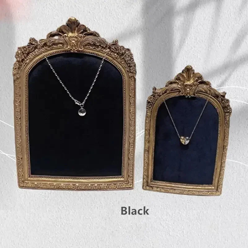 Schmuckständer – Retro-Samt-Design – Verschiedene Farben